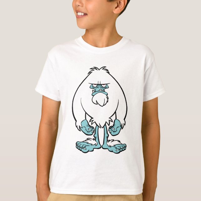 T-shirt Yeti contrarié (Devant)