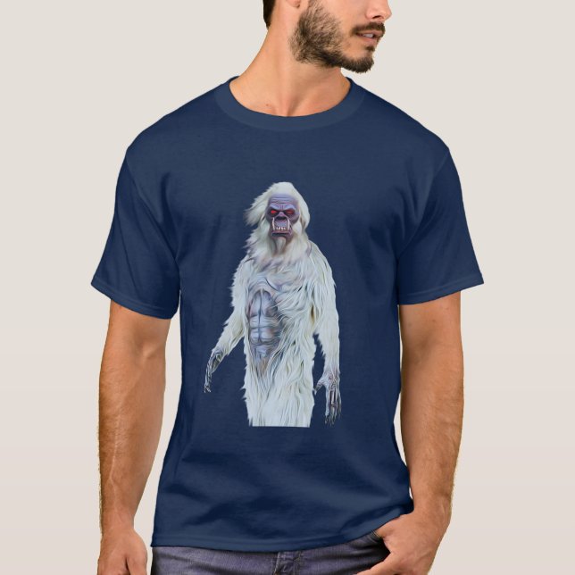 T-shirt Yeti (Creeptid) (Devant)