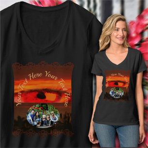 T-shirt Yeu de famille du coucher de soleil 2106