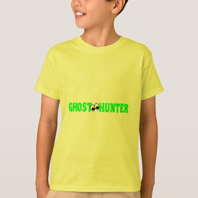 T-shirt Yeux de chasseur de fantôme (Devant)