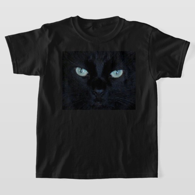 T-shirt - Yeux de chat noir (Poser)