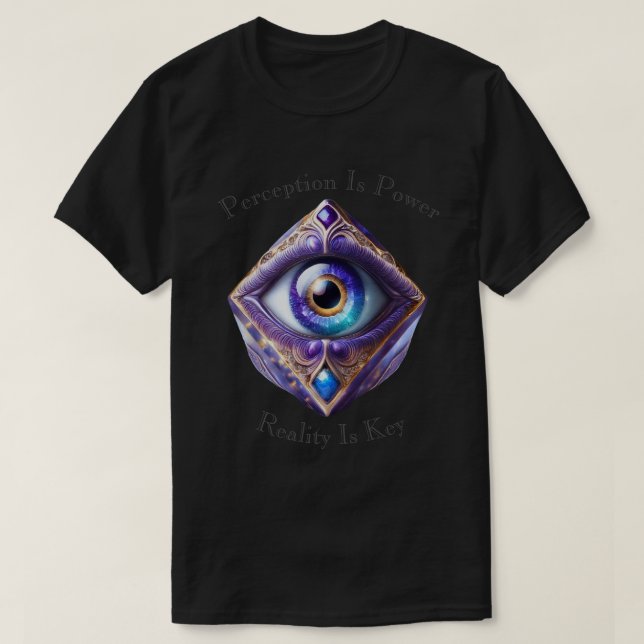 T-shirt Yeux de l'univers 08a (Design devant)