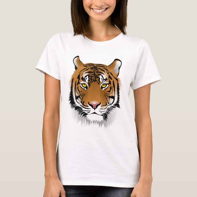 T-shirt Yeux de tigre (Devant)