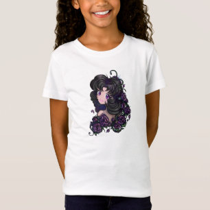 T-Shirt Yeux mignons de fille de manga d'anime ! Enfants T