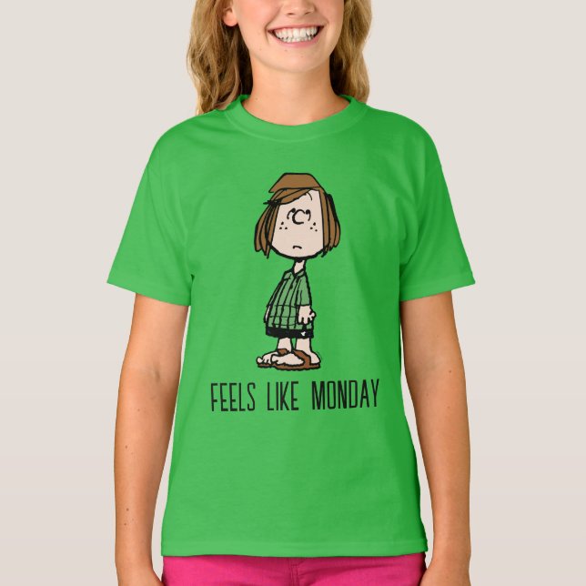 T-shirt Yeux roulants à la menthe poivrée (Devant)