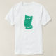 T-shirt Yeux verts se reposants de Dissaproval de paquet (Design devant)