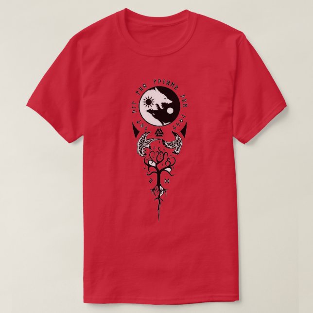 T-shirt Ygdrasil pont assassamp39s creed valhalla inspecti (Design devant)
