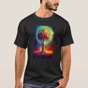 T-shirt Yggdrasil World Tree of Life Viking Celtric Unique