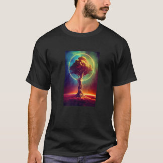 T-shirt Yggdrasil World Tree of Life Viking Celtric Unique