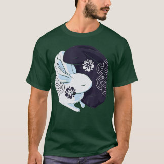 T-shirt Yin Yang Année Du Lapin Joyeux Nouvel An Chinois