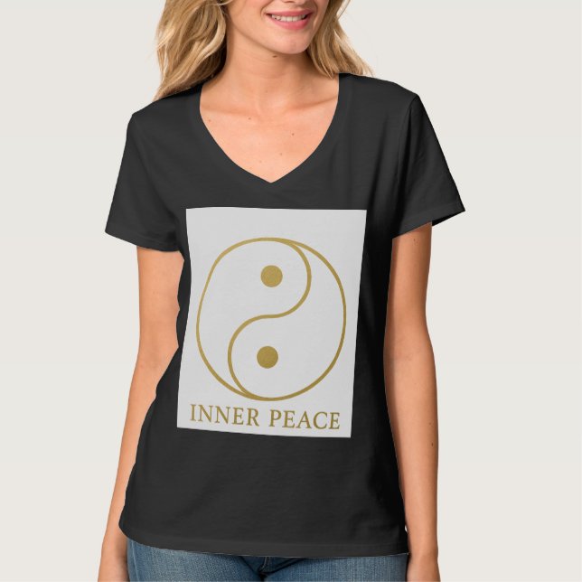 T-shirt Yin Yang Balance - Un symbole de l'harmonie et du  (Devant)