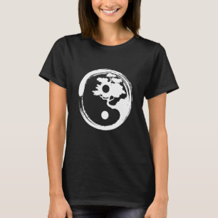 T-shirt Yin Yang Bonsai Plantes arbre chinois Penjing Penz