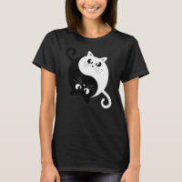 Yin Yang Chats drôle Cute Kittens Ying Yang