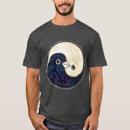 T Shirt Yin Yang Design Friedenstruppen