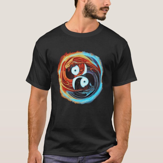 T-shirt Yin Yang Harmonie et solde 02 (Devant)