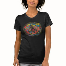 Yin Yang Phoenix et chemise de dragon