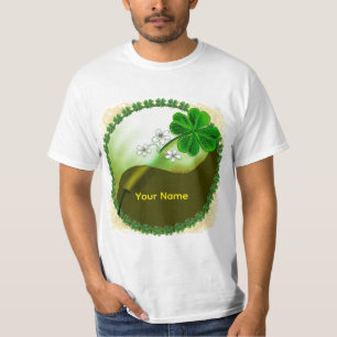 T-shirt Yin Yang Trèfle