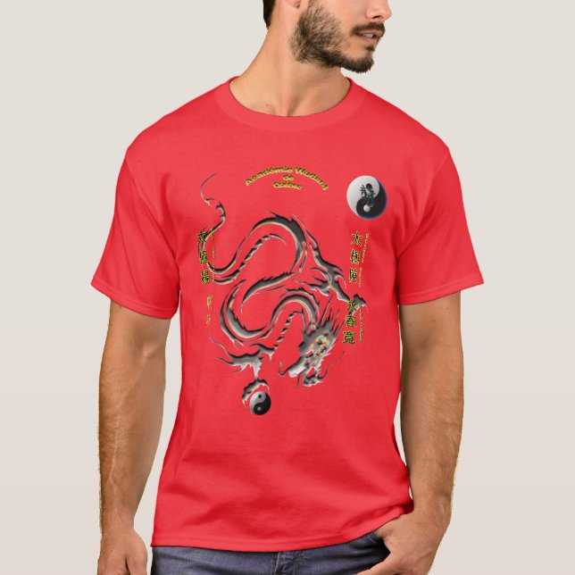 T-shirt YingCut, Chen3, SolarisedDragon, TaiChiYang_yel… (Devant)