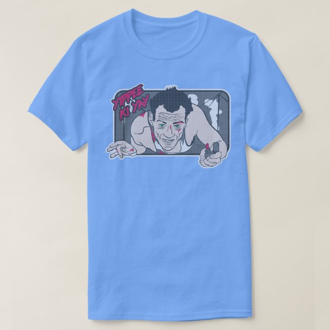 T-shirt Yippee ki yay affreux pull de Noël (Design devant)