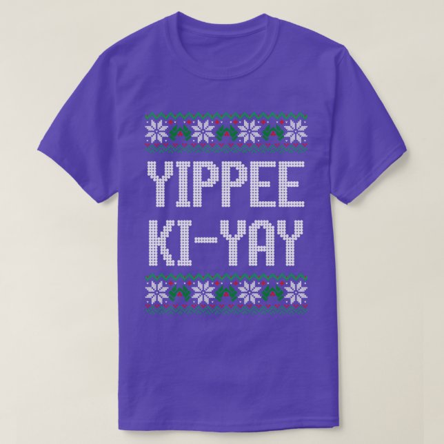 T-shirt Yippee KiYay (Design devant)