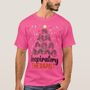 T-shirt YNBV Respiratory Therapy Christmas Tree Xmas PT