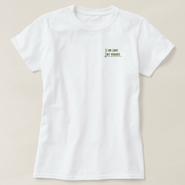 T-SHIRT YNOTME VEGETARIANISME 2 (Design devant)