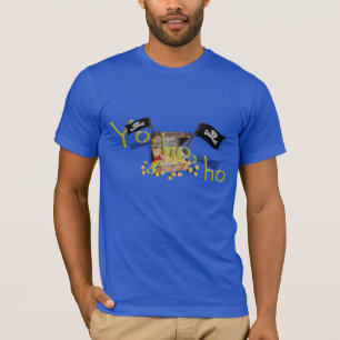 T-shirt YO HO Poitrine au trésor pirate