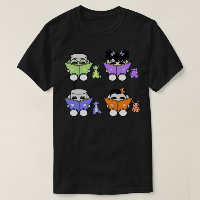 T-shirt Yo Soeurs OBABYBOT Jouet robot lecture (Design devant)