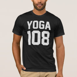 T-shirt YOGA 108 - impression white