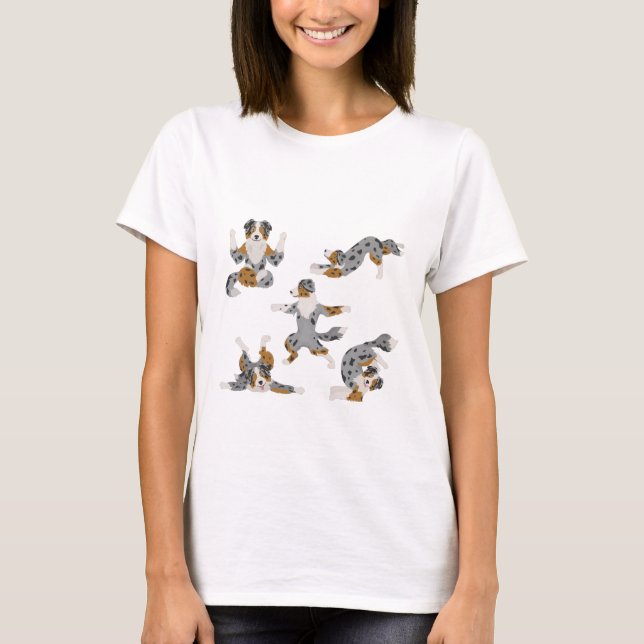 T-shirt yoga berger australien (Devant)