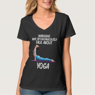 T-shirt Yoga cool Pour Hommes Femmes Yogi Exercice Physiqu