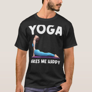 T-shirt Yoga cool Pour Hommes Femmes Yogi Exercice Physiqu