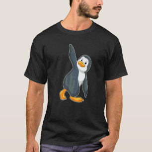 T-shirt Yoga de pingouin forme sportive