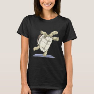 T-shirt Yoga de tortue Fitness Gymnastique