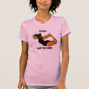 T-shirt yoga délicat