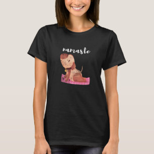 T-shirt Yoga entraînement méditation Spirituelle Pose Chie