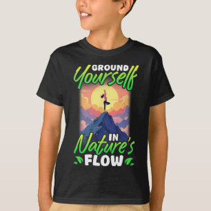 T-shirt Yoga et nature : retrouvez vos racines dans le flu