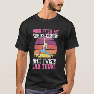 T-shirt Yoga m'aide à traverser les rebondissements de la 