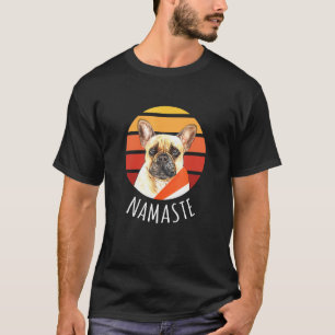 T-shirt Yoga Namaste Bouledogue Français Pour Méditation