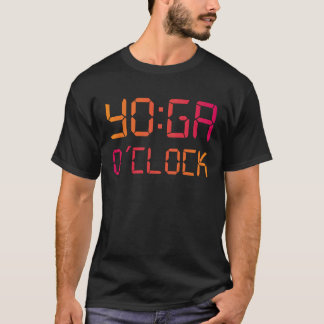 T-shirt YOGA O'Clock Funny Yoga