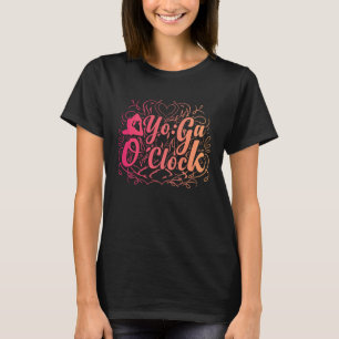 T-shirt YOGA O'Clock Yoga drôle 1