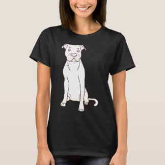 T-shirt Yoga Pitbull Chien