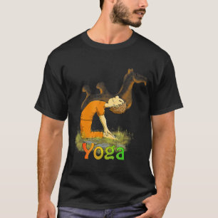 T-shirt Yoga pour tout-petits Yogini Le Chameau Ustrasana