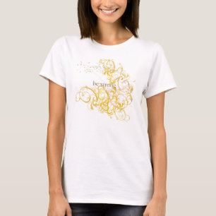 T-shirt Yoga Speak : Yellow Strength Chakra Tee