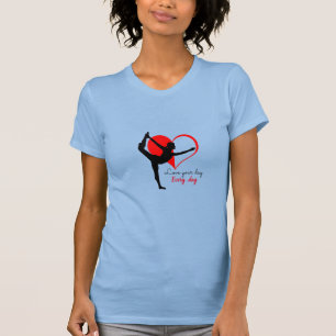 T-shirt Yoga Time - Aimez votre journée, Tous les jours (t