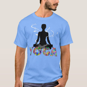 T-shirt Yoga Yogi Yogini Bouddhisme Médaille Bouddha 2