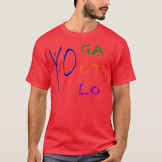 T-shirt Yoga Yolo Yoga T sirt