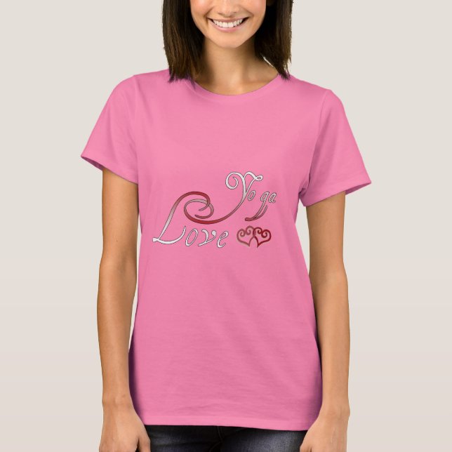 T-shirt YogaLove - Burnout (Devant)