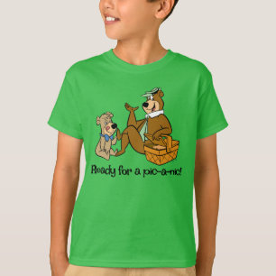 T-shirt Yogi Bear et Boo-Boo pique-nique Snack