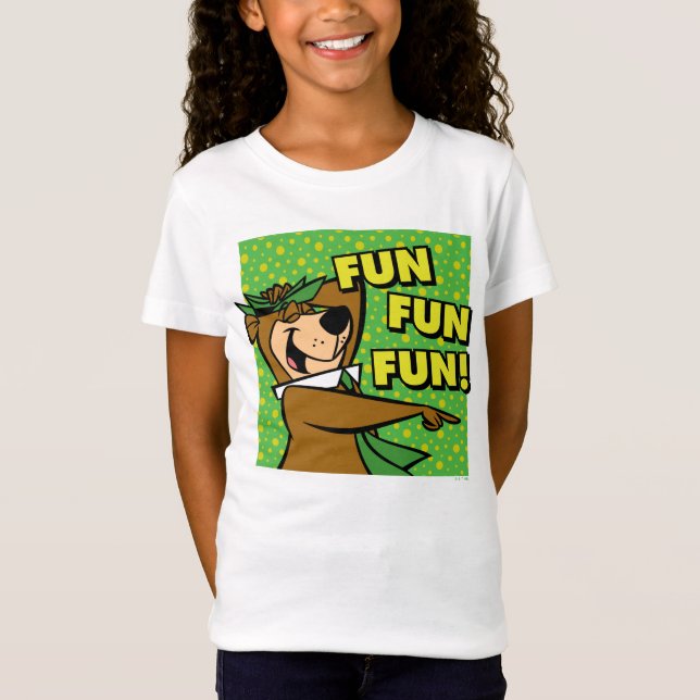T-Shirt Yogi Bear Fun Amusant (Devant)